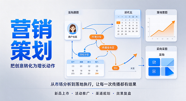 禹会区营销策划